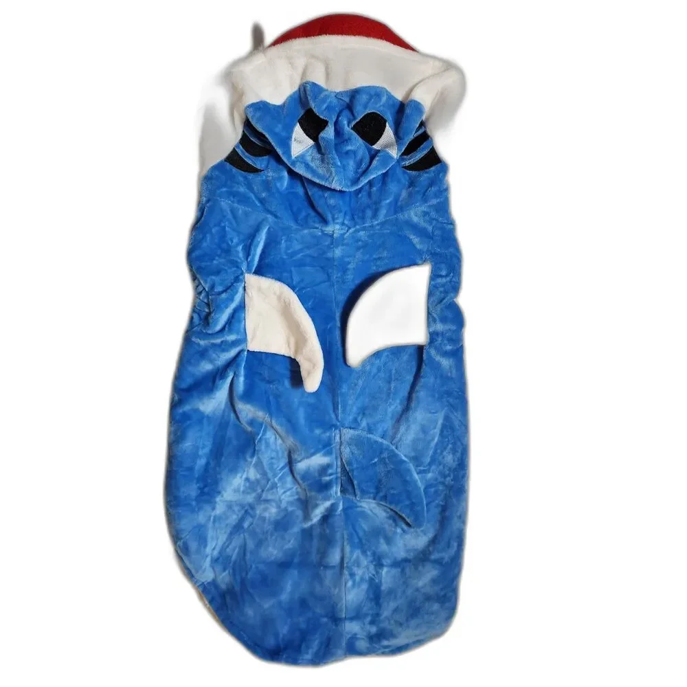 Shark Pet Costume for Dogs – Snap Closure | Funny Pet Outfit